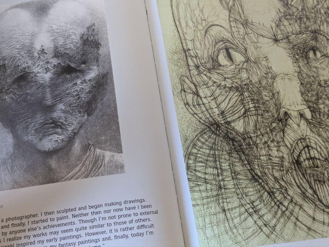 The Fantastic Art of Beksinski ベクシンスキ 画集