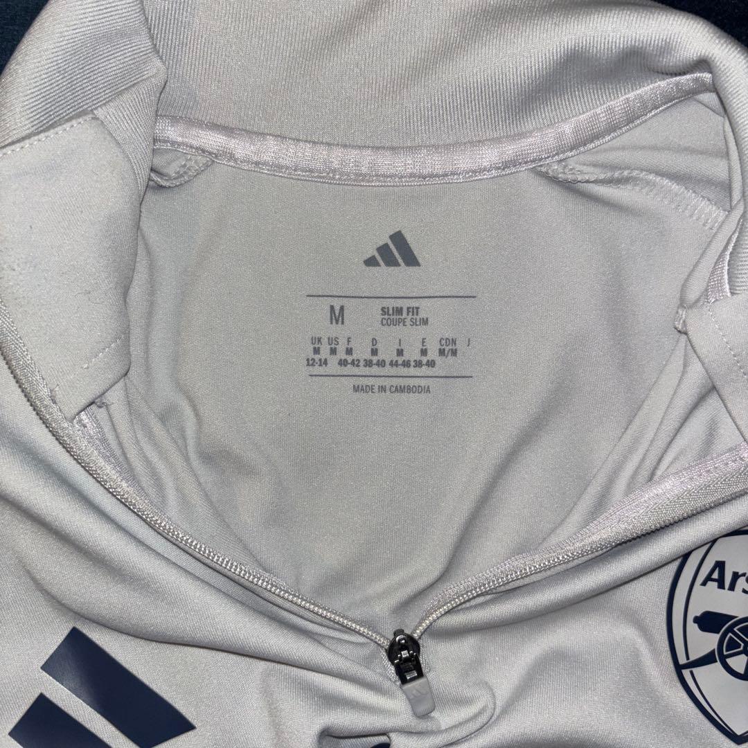 アーセナル 25-26トレーニングトップ M/ホワイトグレー