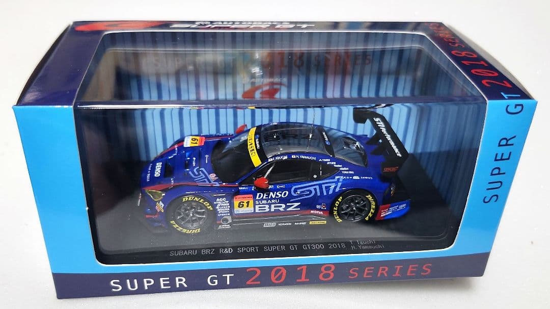 エブロ1/43 SUBARU BRZ R＆D SPORT 2018 #61