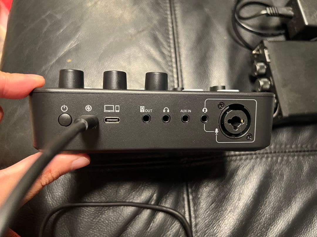 た*蟹様 オーディオ　ミキサー　アンプ　マイクセット