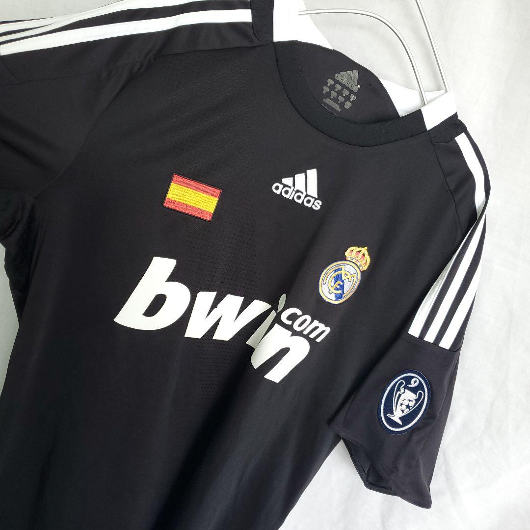 adidas レアル・マドリード08-09 アウェイ 黒 ブラックユニフォーム