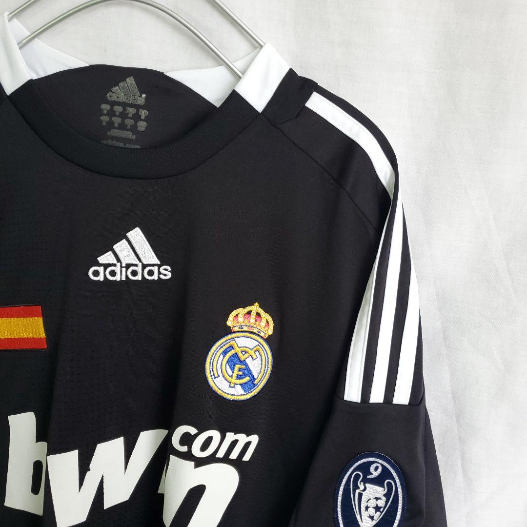 adidas レアル・マドリード08-09 アウェイ 黒 ブラックユニフォーム