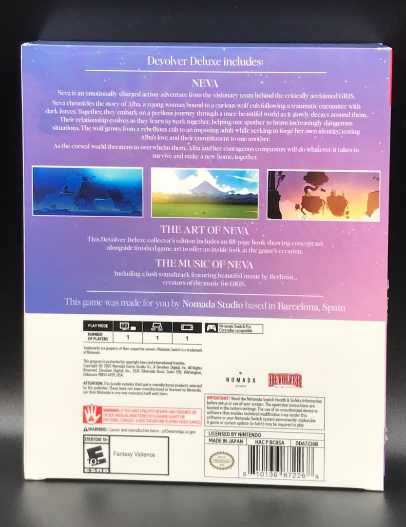 Neva 北米版 switch Deluxe Edition ネヴァ