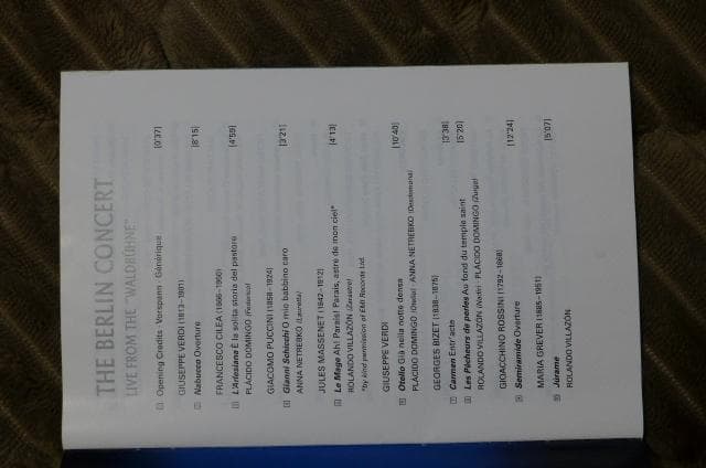 DVD　アンナ・ネトレプコ　ザ・ベルリン・コンサート