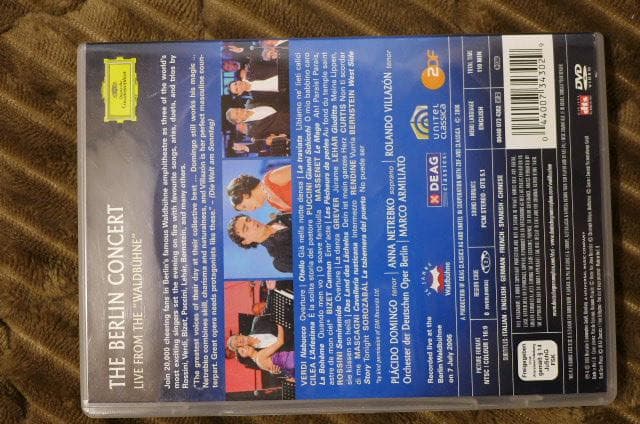 DVD　アンナ・ネトレプコ　ザ・ベルリン・コンサート