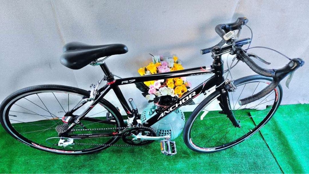 ANCHOR ロードバイク ブラック