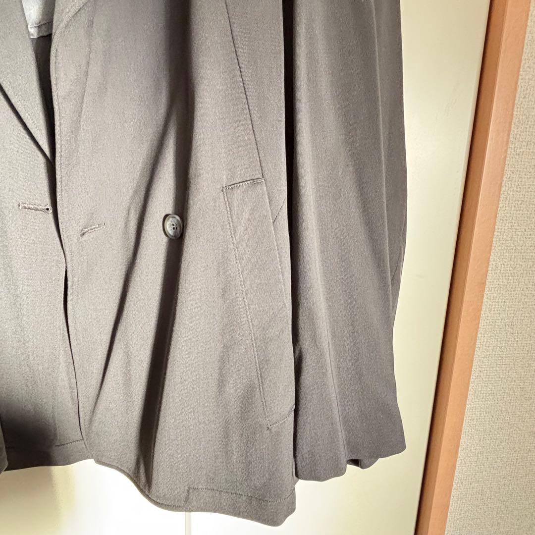 PUBLICTOKYOAQUA WOOLカルゼダブルジャケット+タックスラックス