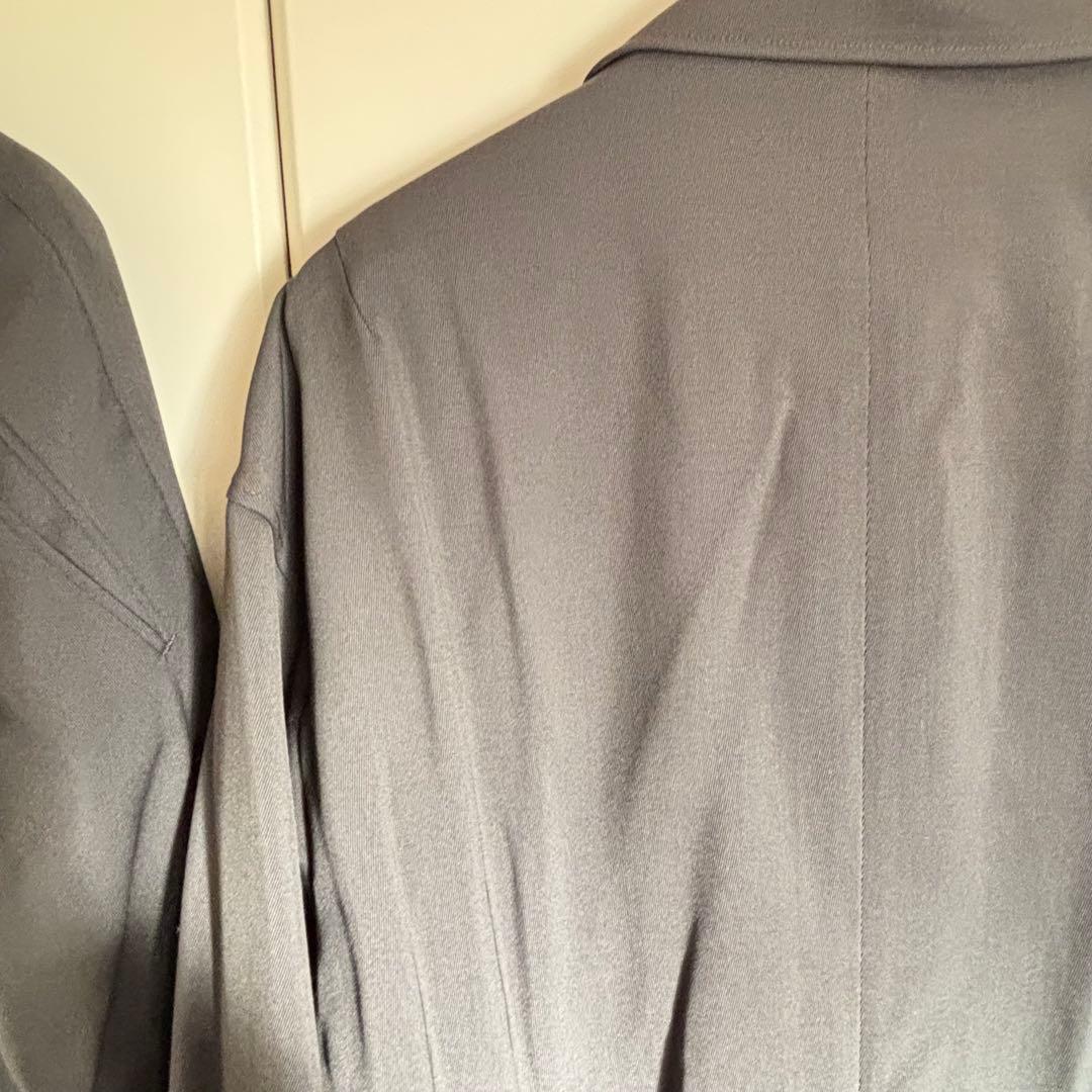 PUBLICTOKYOAQUA WOOLカルゼダブルジャケット+タックスラックス