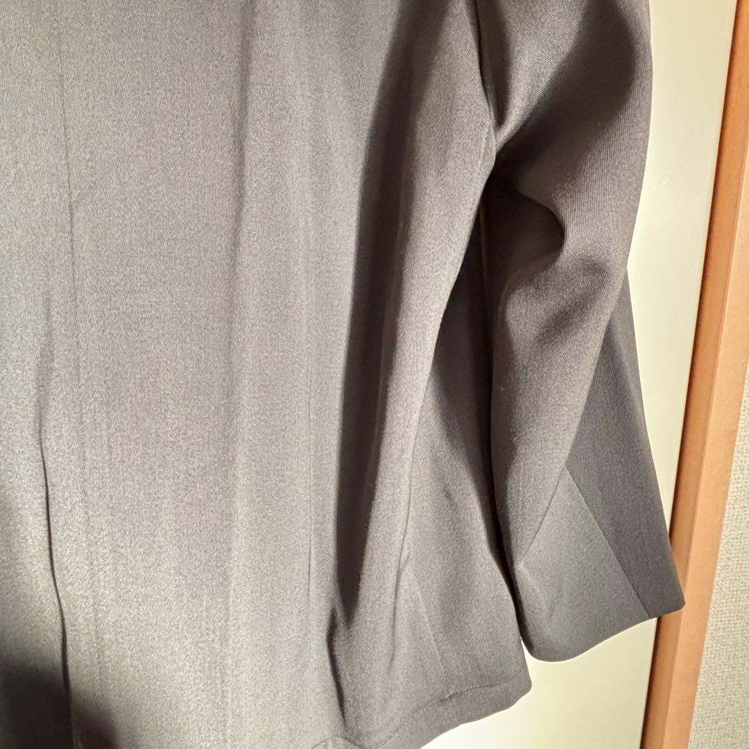 PUBLICTOKYOAQUA WOOLカルゼダブルジャケット+タックスラックス