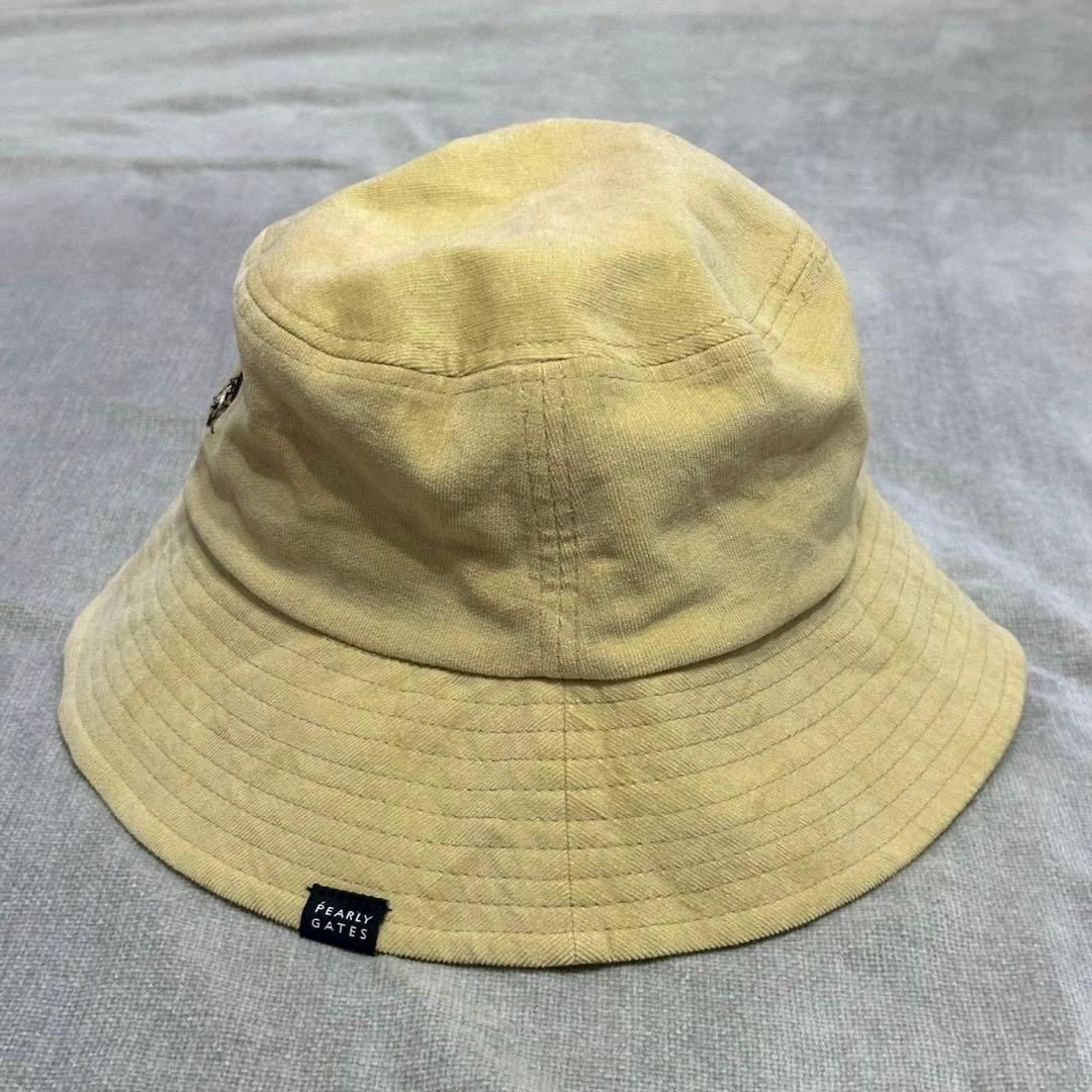 【美品】PEARLY GATES トラッドラビット ハット ベージュ