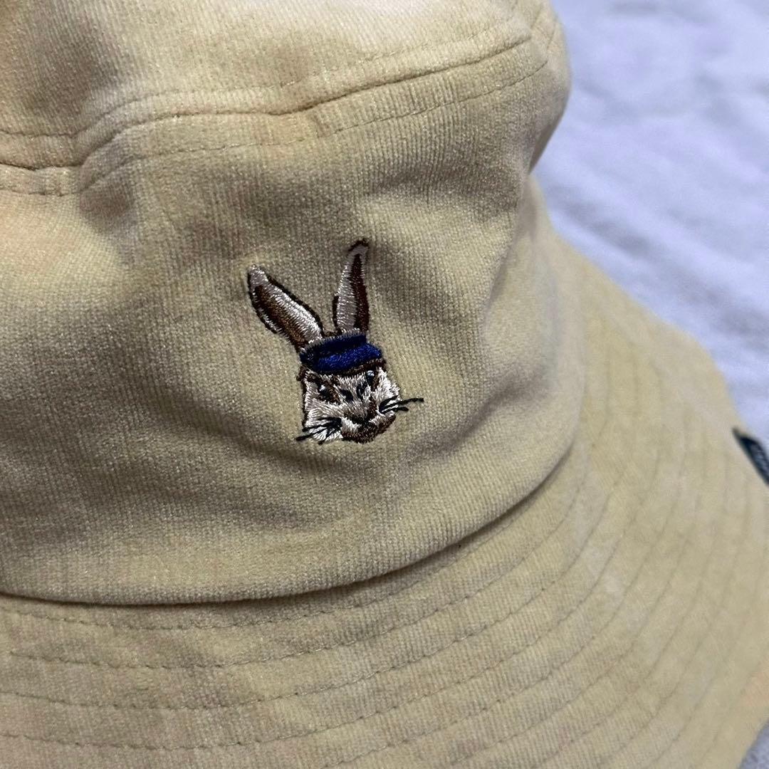 【美品】PEARLY GATES トラッドラビット ハット ベージュ
