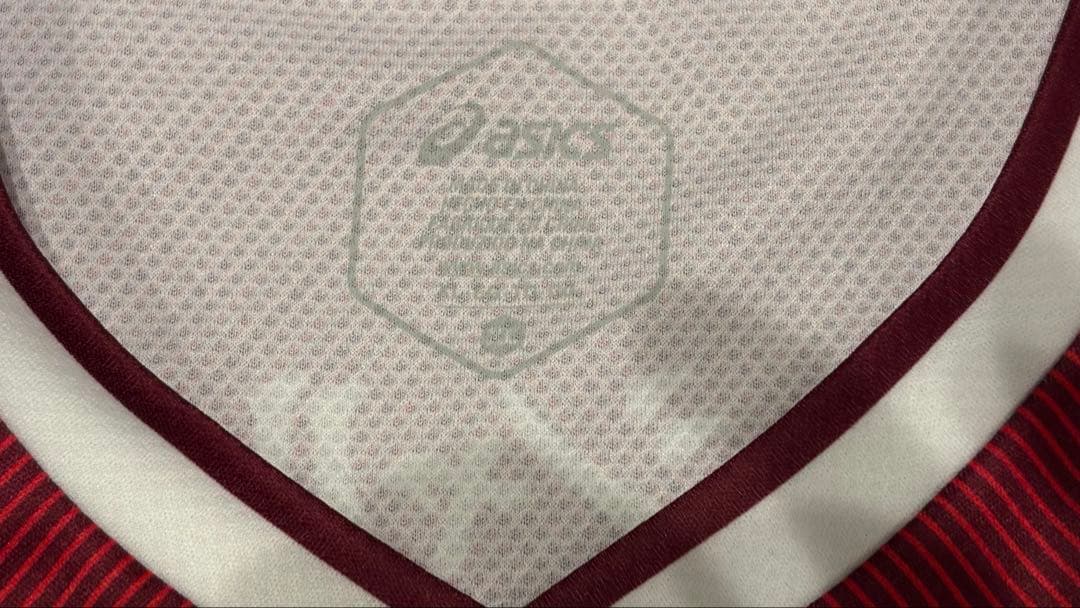 ヴィッセル神戸　大迫　ユニフォーム　サイン　XL