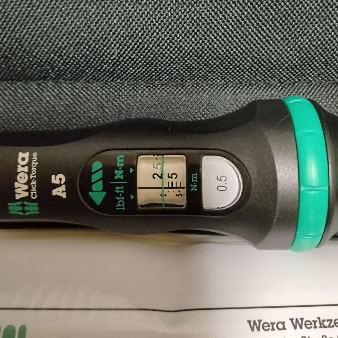 ヴェラ Wera トルクレンチ 2.5~25 Nm ビットソケットセット