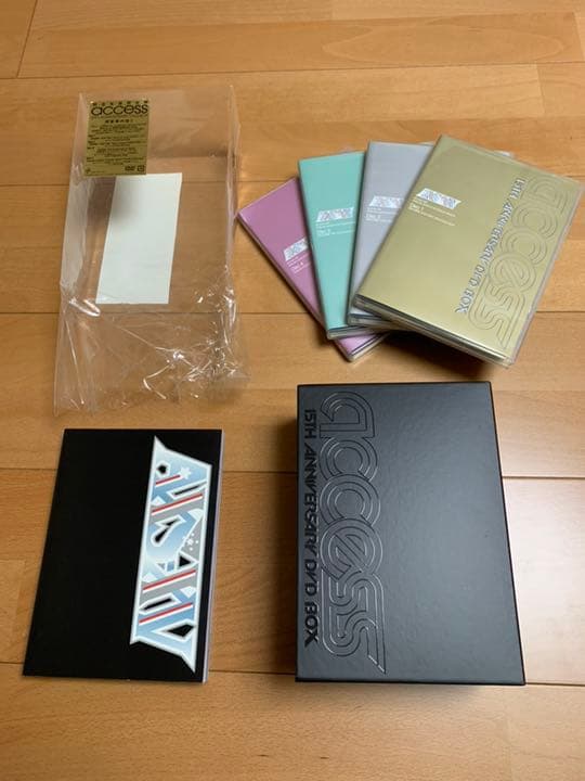 access アクセス 15周年アニバーサリー 4枚組DVDBOX 限定盤