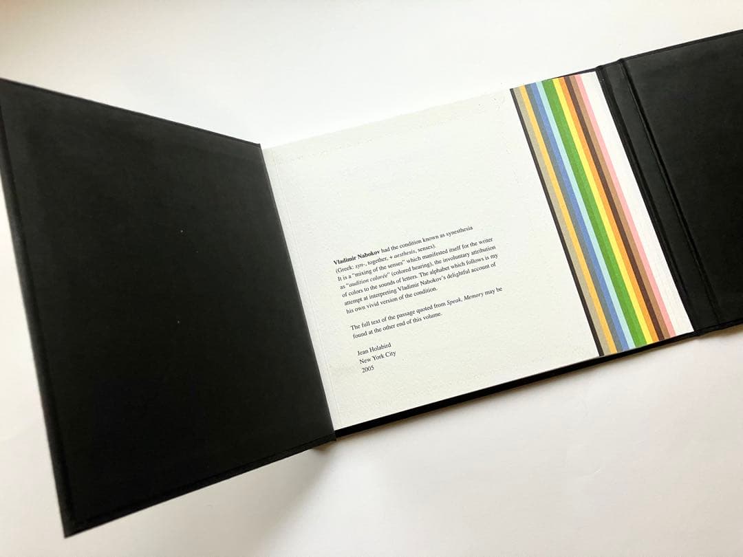 『VLADIMIR NABOKOV ALPHABET IN COLOR』