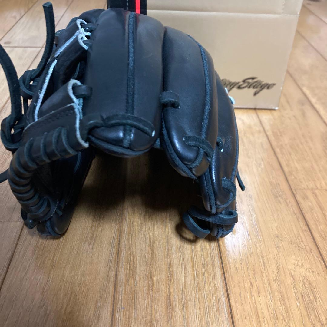 [新品•未使用•箱&袋付き•タグ付属] ミズノ　グローブ　硬式内野手用 右投げ