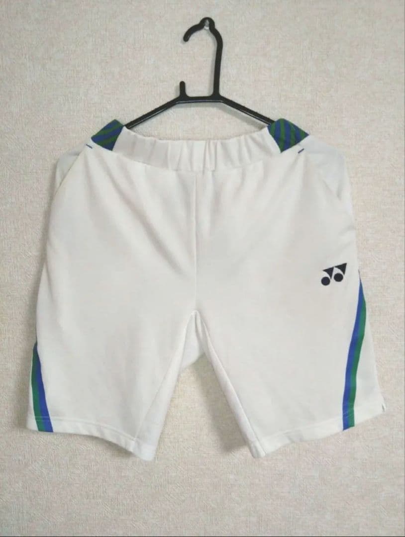 YONEXヨネックスホワイトゲームウェア上下セット