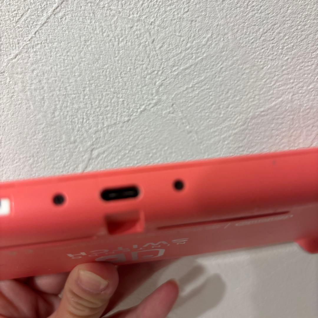 Nintendo Switch Lite ピンク ジャンク品処分価格8800→