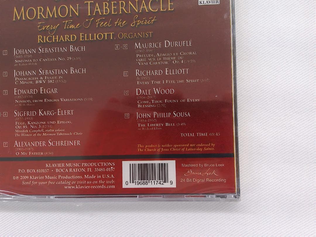 Organ of the Mormon Tabernacle 未開封CD