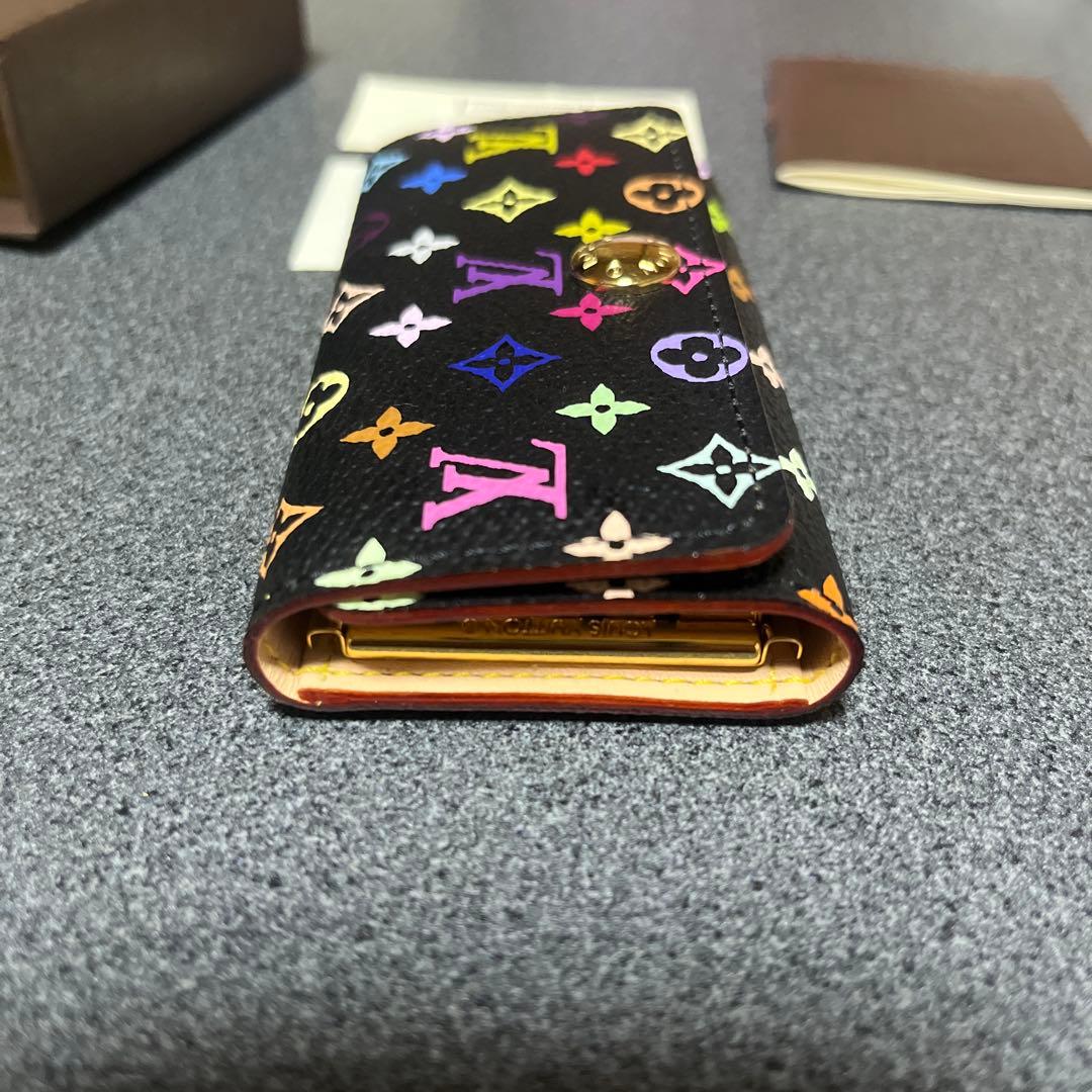 【新品未使用】ルイヴィトン モノグラム マルチカラー 4連 キーケース フランス