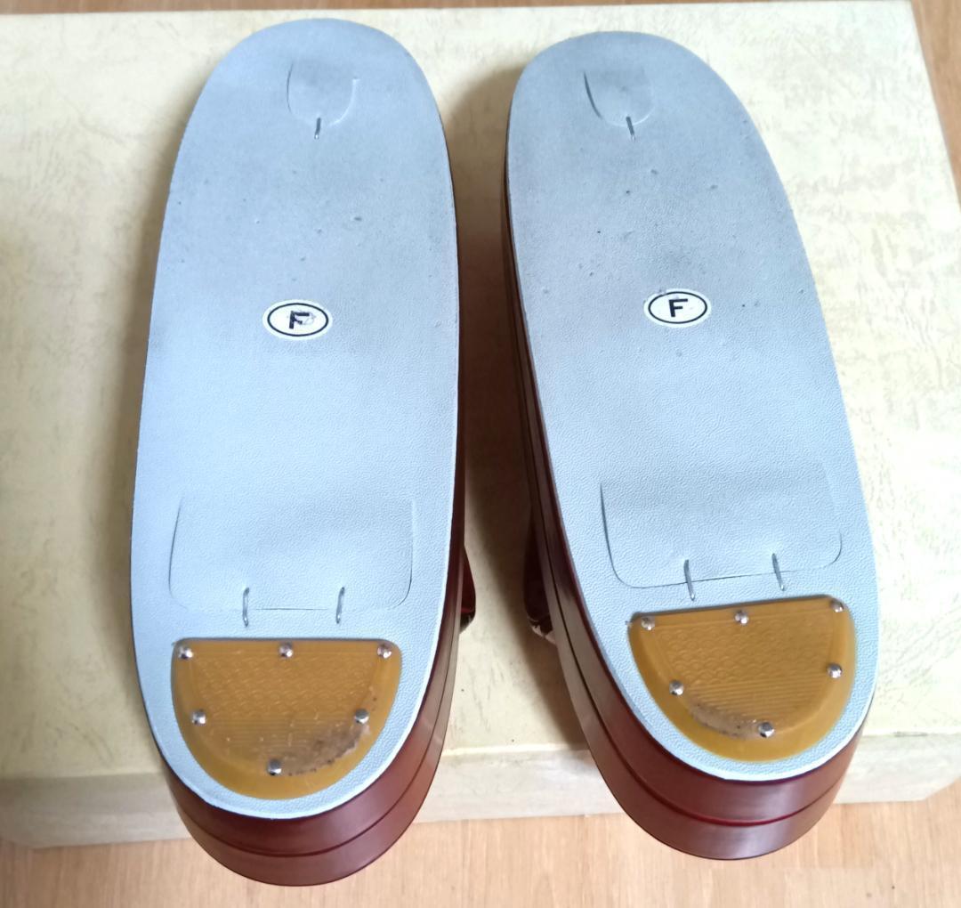 草履バッグセット　成人式　和装　赤系　花柄　箱付き