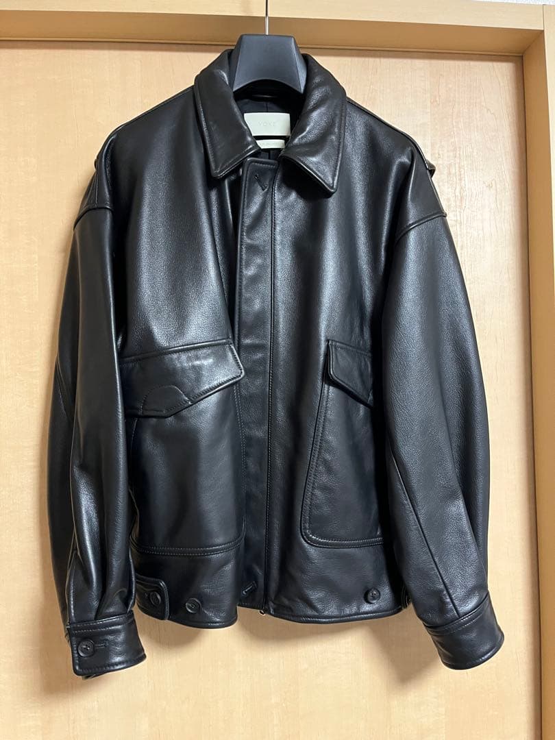 【試着のみ】YOKE LEATHER FLIGHT JACKET