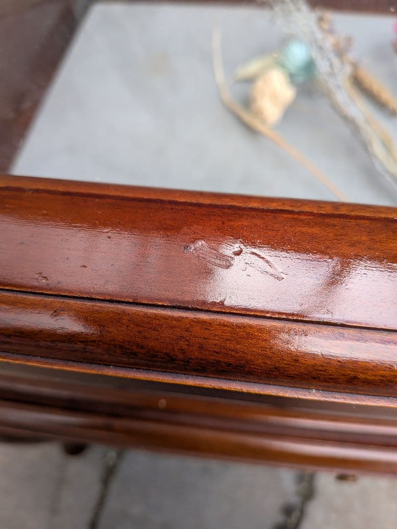 猫脚ガラスディスプレイテーブル ショーケース　最終値下げ