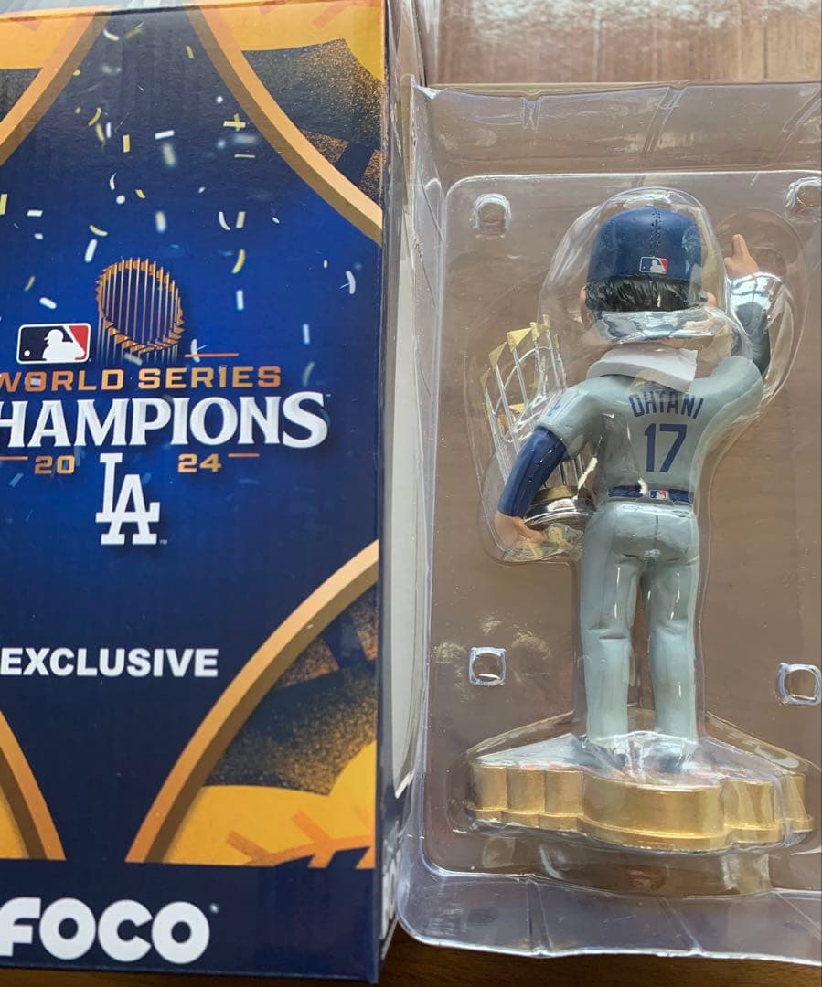 FOCO 大谷選手Bobblehead 2024ワールドシリーズ優勝記念 限定品