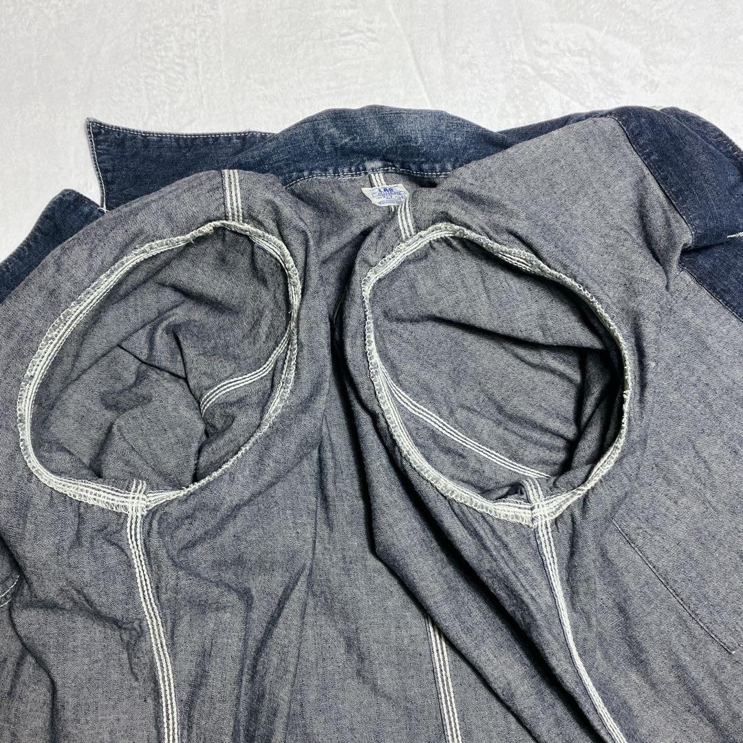 Lee デニム カバーオール 復刻 91-J 19418 ユニオンメイド 42