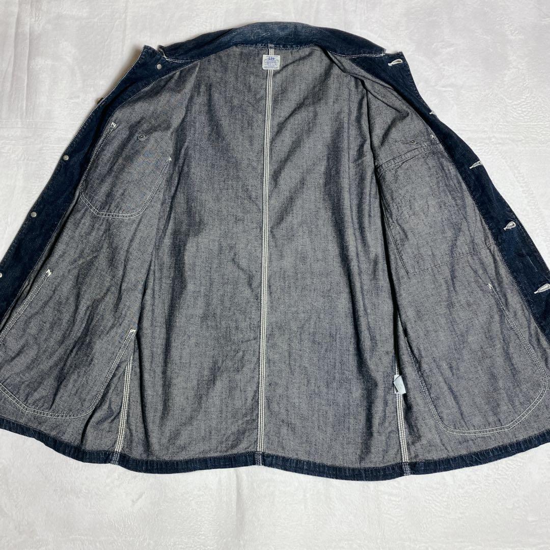 Lee デニム カバーオール 復刻 91-J 19418 ユニオンメイド 42