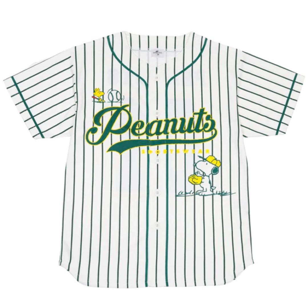 USJ ピーナッツ スヌーピー ベースボールシャツ メッシュシャツ 新品未使用