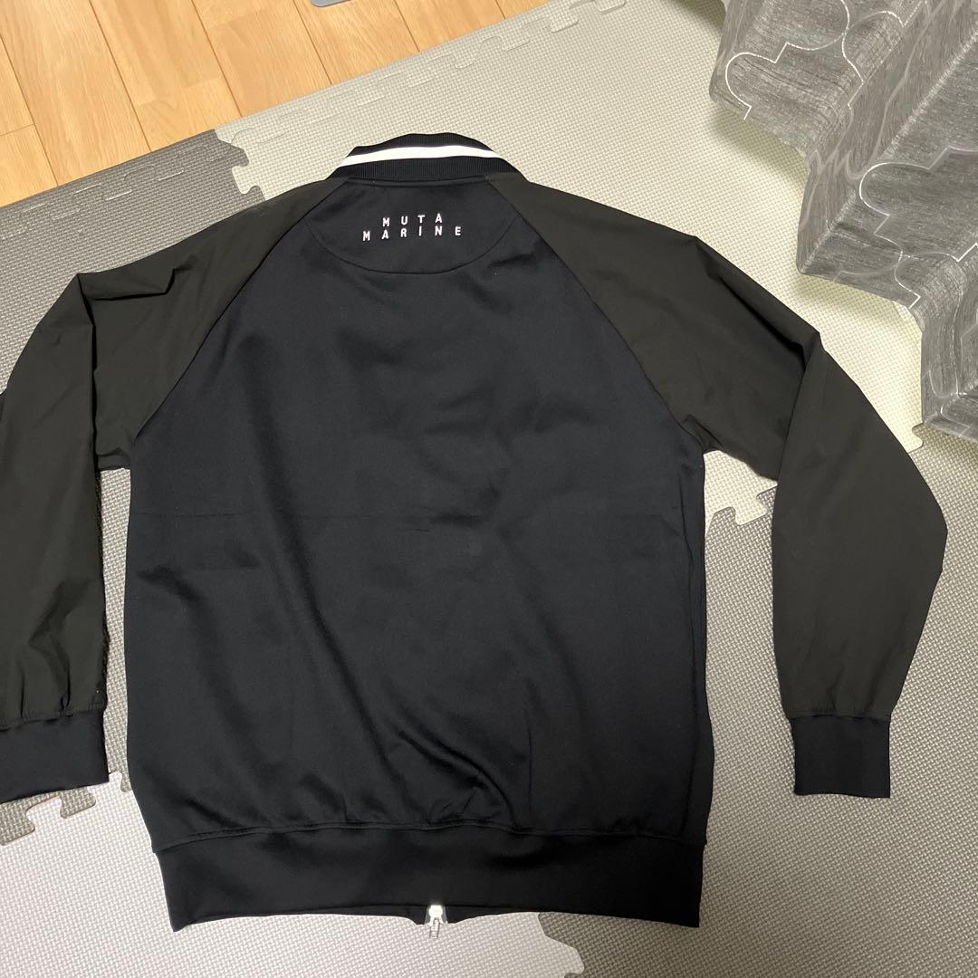 muta ブラック ジップアップジャケット