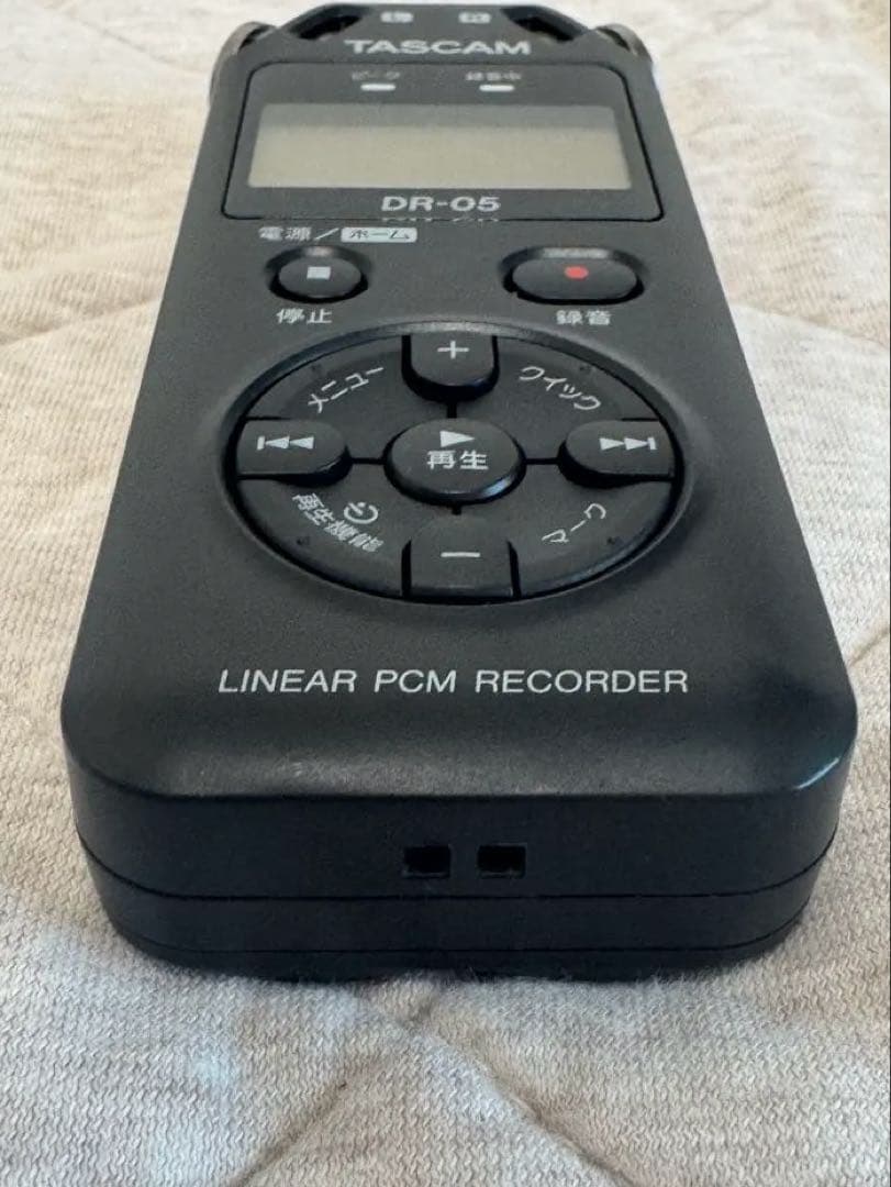 【美品・電池付】TASCAM DR-05 VER3 リニアPCMレコーダー
