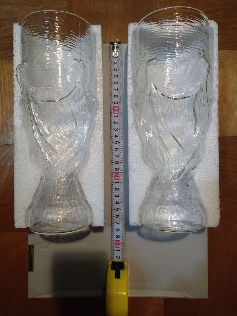 新品未使用品 ワールドトロフィーグラス2個 約900ml