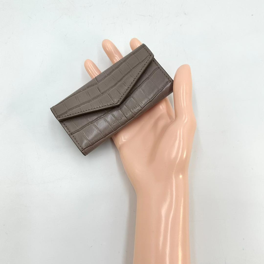 BONAVENTURA ボナベンチュラ 4連キーケース クロコ型押し 男女兼用