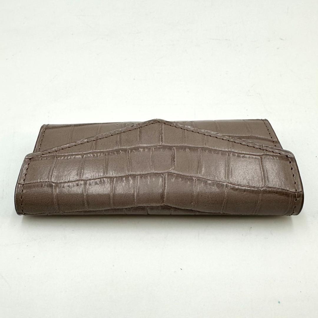 BONAVENTURA ボナベンチュラ 4連キーケース クロコ型押し 男女兼用