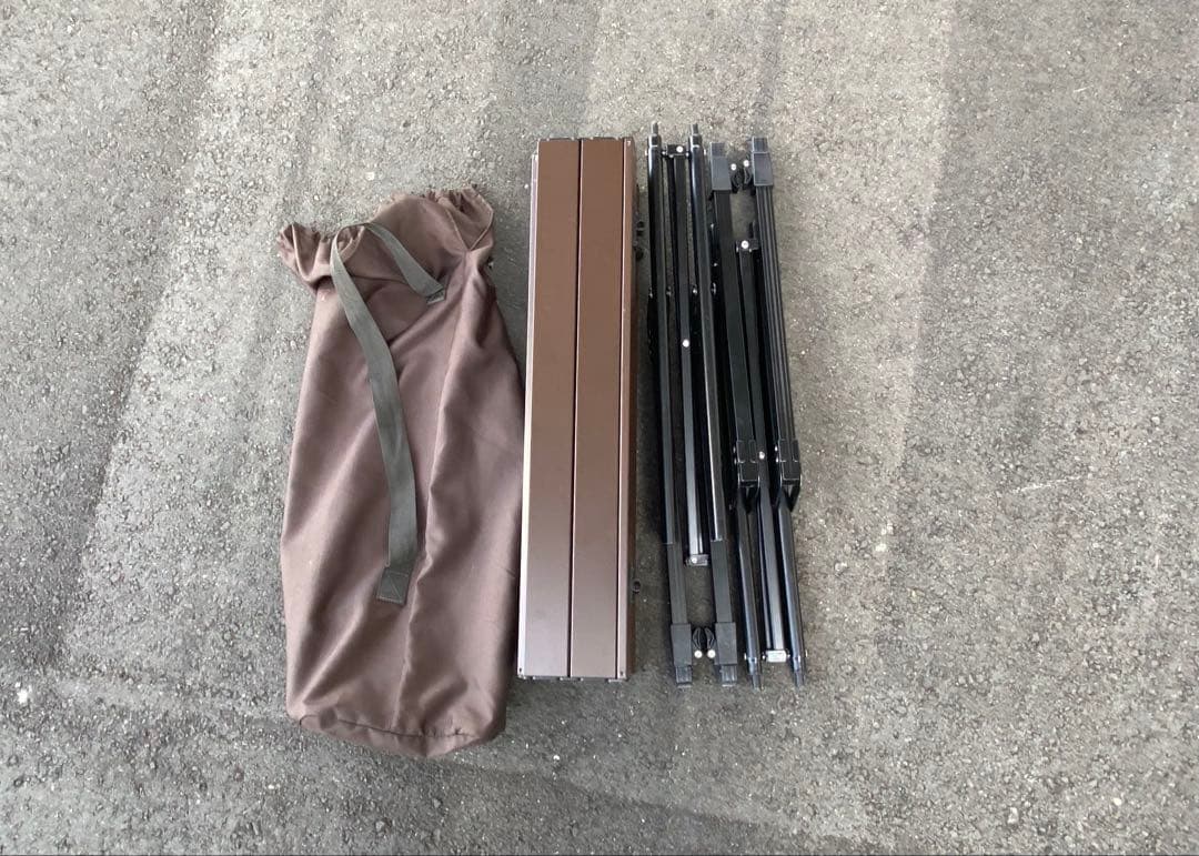 ロゴス 丸洗いアジャスタテーブル キャンプ 折り畳み アウトドア テーブル L