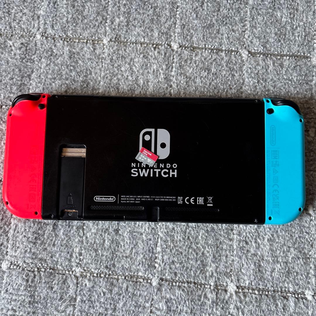 Switch初期 バッテリー強化版　SDカード付き