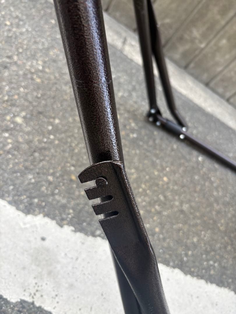 ブラウンハンモック スチールフレーム付き