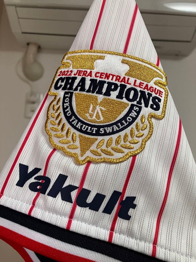 東京ヤクルトスワローズ 2022年優勝レプリカユニフォーム 背番号55 村上宗隆
