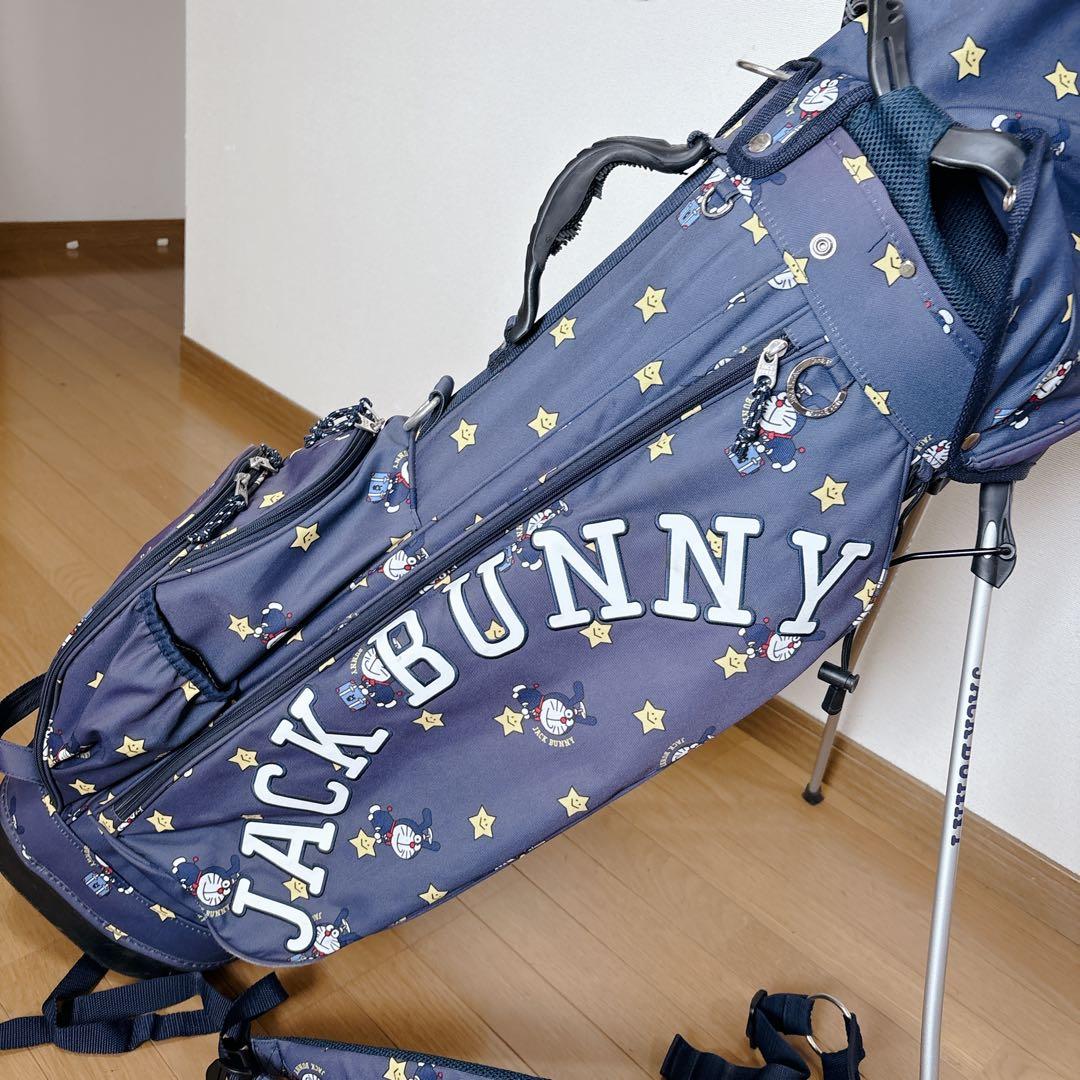 K474 JACKBUNNY ドラえもんコラボ スタンドキャディバッグ