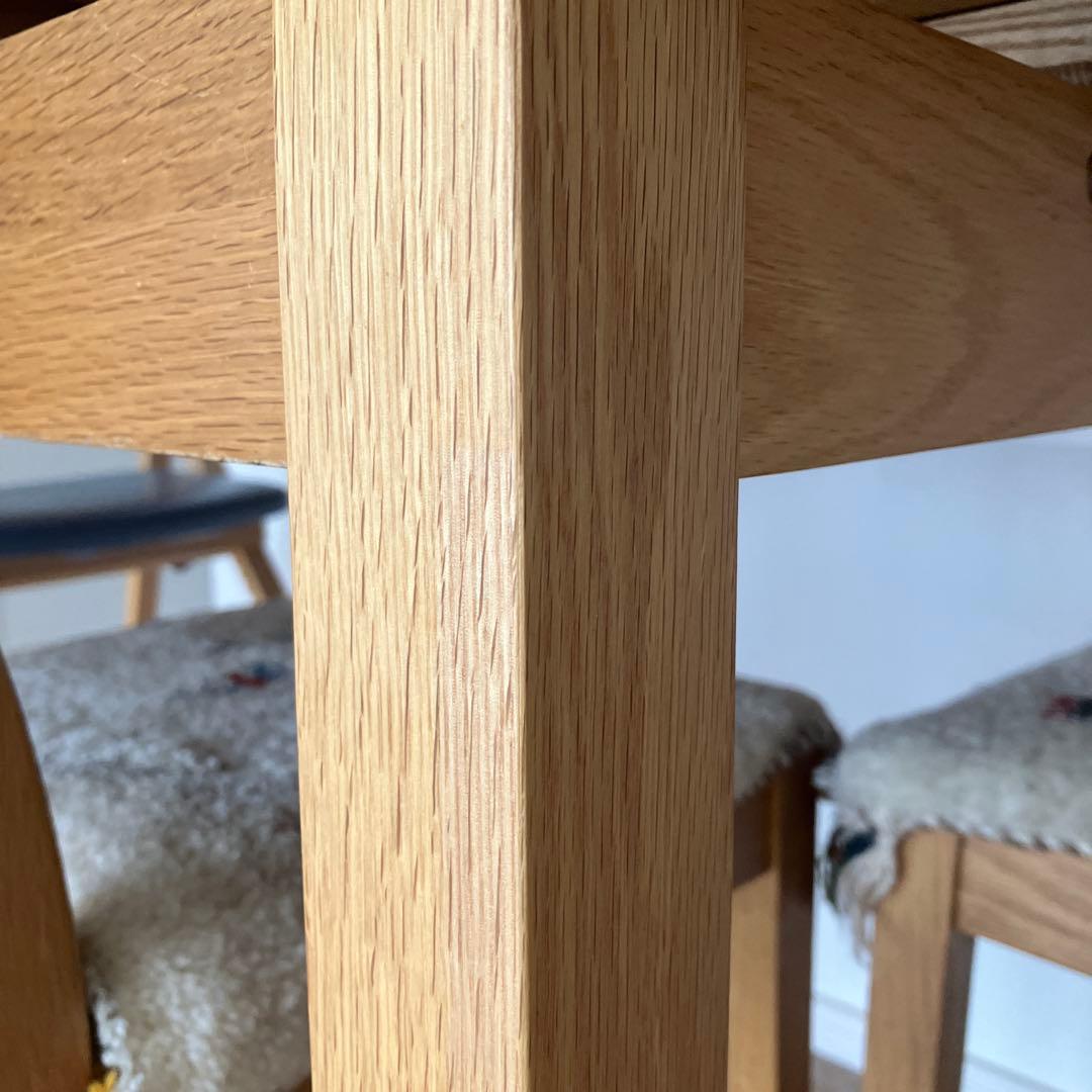 無印良品　エクステンションテーブル　木製　ダイニングテーブル