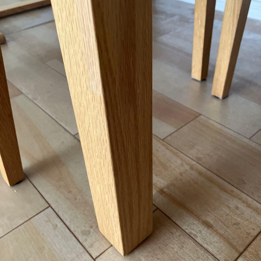 無印良品　エクステンションテーブル　木製　ダイニングテーブル