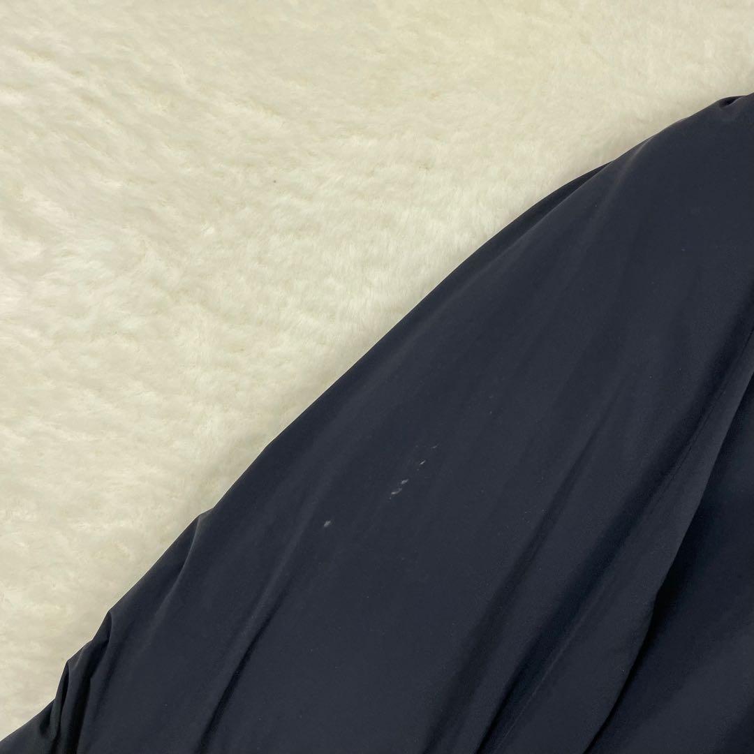 美品　Pearly Gates フリースライニング フード付ジャケット ネイビー