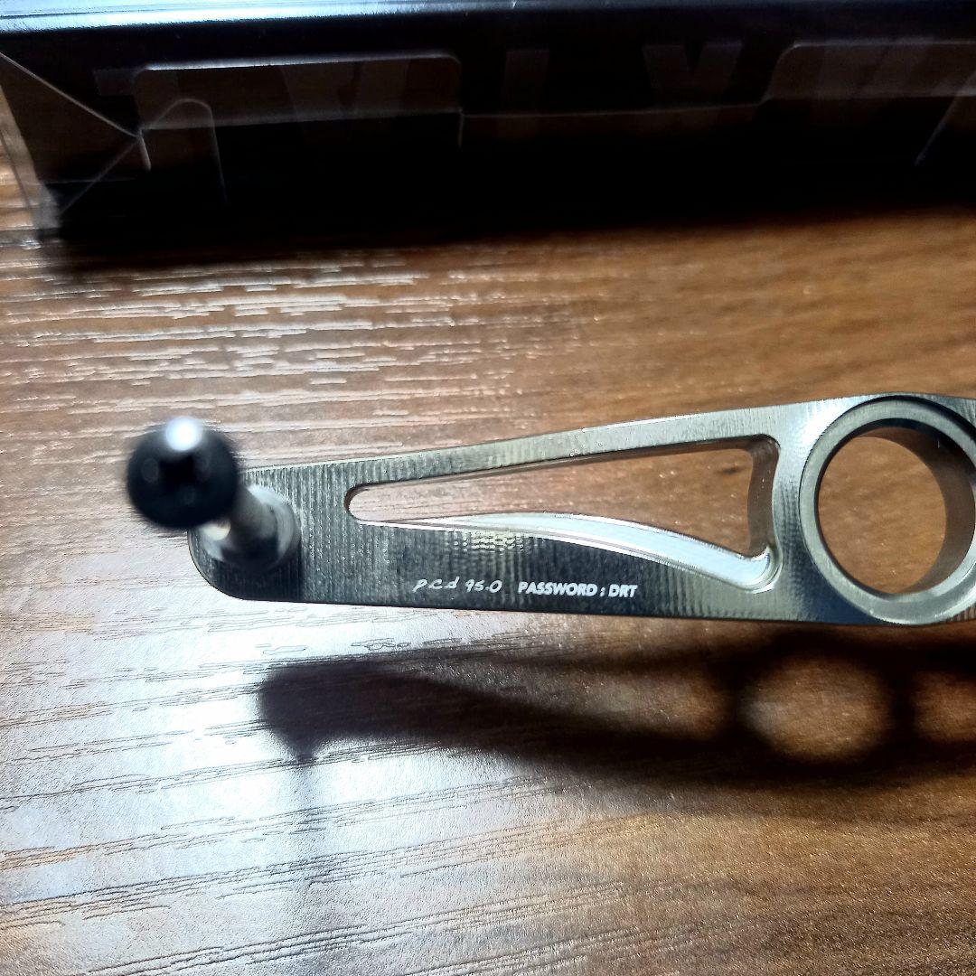 DRT、バリアルハンドル95、大人気カラー!! シルバー、美品、カルフォーム