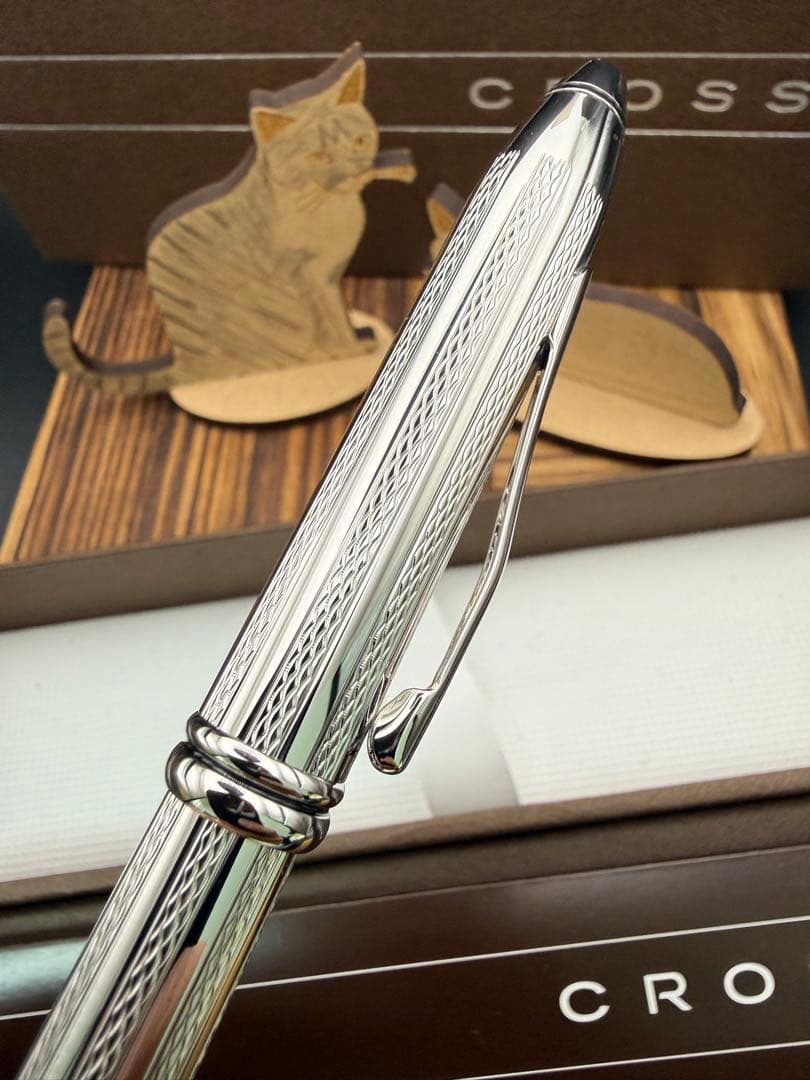 CROSS ボールペン タウンゼント プラチナ AT0042-1 美品