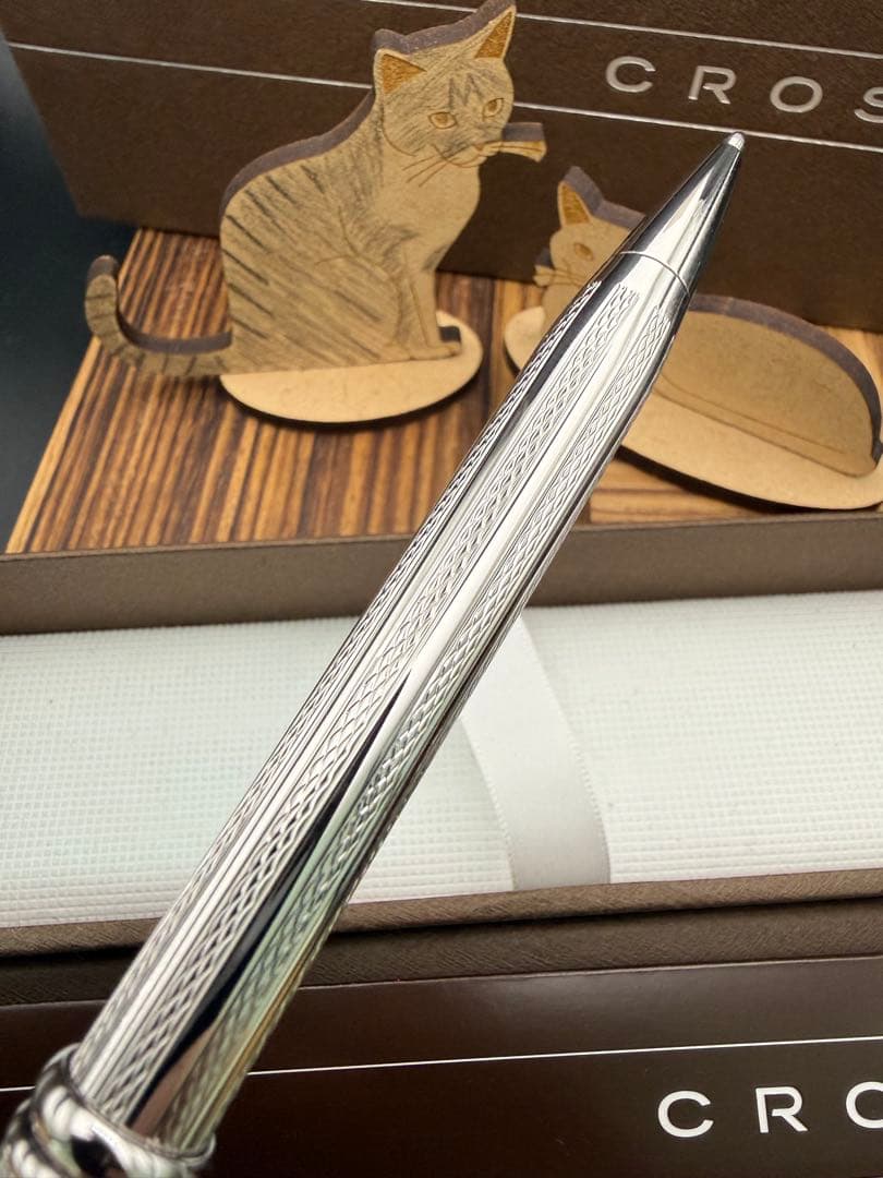 CROSS ボールペン タウンゼント プラチナ AT0042-1 美品