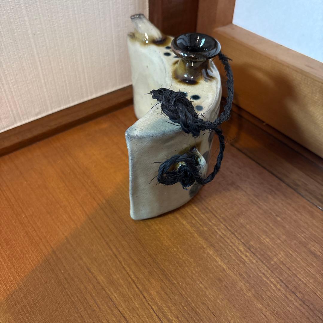 琉球焼　抱瓶　小橋川製陶所