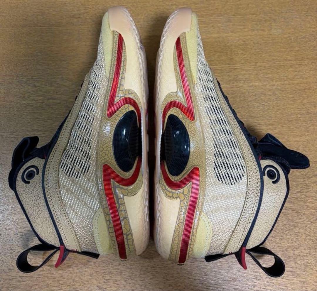 NIKE/Air Jordan 23 八村塁選手 ベージュ/レッド 24.5cm