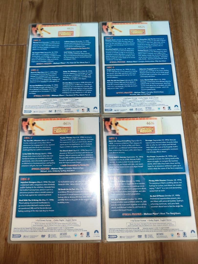【希少海外ドラマ】MELROSE PLACE　メルローズプレイス シーズン1-4